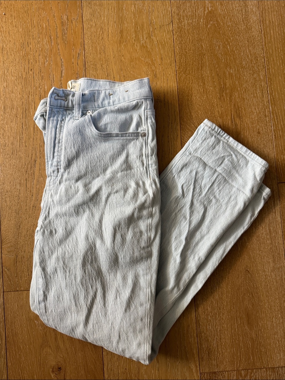 Madewell Jeans in Light Blue Wash